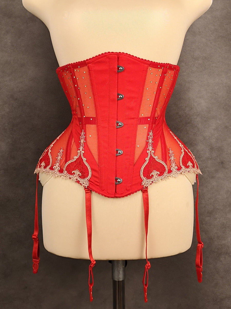  Riad Vent Underbust Corset Over Clothes, Waisted