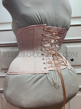 Load image into Gallery viewer, Artemis Peach pe underbust corset Size XL
