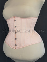 Load image into Gallery viewer, Artemis Peach pe underbust corset Size XL