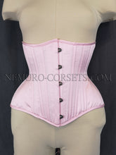 Load image into Gallery viewer, Artemis Pink pe underbust corset Size XS