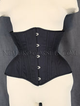 Load image into Gallery viewer, Classic Underbust corset with busk or zipper