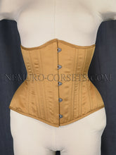 Load image into Gallery viewer, Artemis Golden pe underbust corset Size M