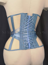 Load image into Gallery viewer, Fan Lacing for underbust corsets