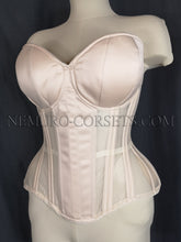 Load image into Gallery viewer, Cupped Mesh Overbust corset