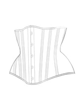 Load image into Gallery viewer, Artemis Underbust corset PDF pattern