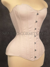Load image into Gallery viewer, Classic Overbust corset with busk or zipper