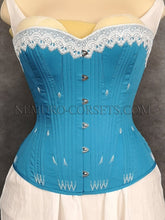 Load image into Gallery viewer, Victorian corset with gussets 1860s