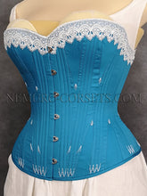 Load image into Gallery viewer, Victorian corset with gussets 1860s