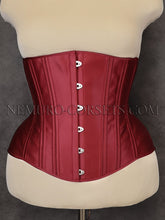 Load image into Gallery viewer, Classic Underbust corset with busk or zipper