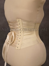 Load image into Gallery viewer, Ribbon Edwardian underbust corset