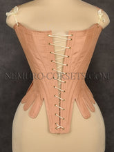 Load image into Gallery viewer, 18th century stays with front lacing 1780s