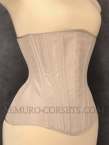 Classic Underbust corset with solid front