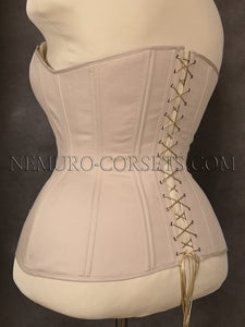 Classic Overbust corset with solid front
