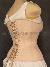 Load image into Gallery viewer, Cupped Overbust corset with solid front
