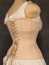 Load image into Gallery viewer, Cupped Overbust corset with solid front