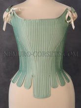 Load image into Gallery viewer, 17th century fully boned stays 1680s