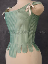 Load image into Gallery viewer, 17th century fully boned stays 1680s