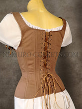 Load image into Gallery viewer, Waistcoat Underbust corset
