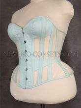 Load image into Gallery viewer, Classic overbust Mesh corset