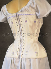 Load image into Gallery viewer, Classic Victorian corset 1880s