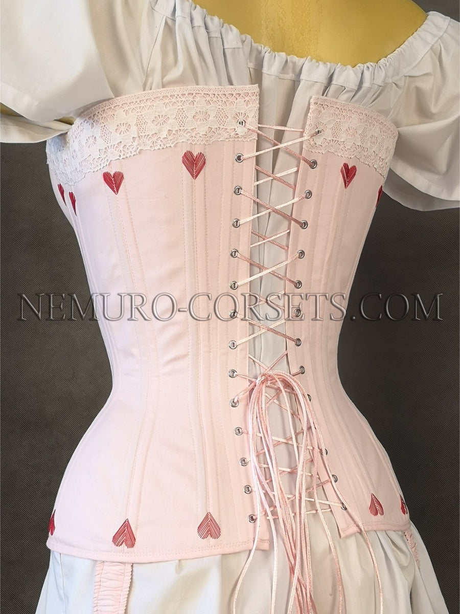 Classic Victorian corset 1880s - Custom order Nemuro-Corsets.com Nemuro Corsets Classic Victorian corset 1880s - Custom order Nemuro-Corsets.com Nemuro Corsets