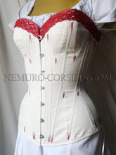 Load image into Gallery viewer, Victorian corset with gussets 1860s
