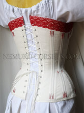 Load image into Gallery viewer, Victorian corset with gussets 1860s
