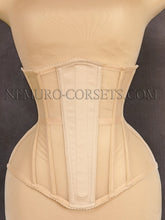 Load image into Gallery viewer, Mesh Underbust invisible corset with solid front