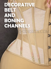 Load image into Gallery viewer, Classic Victorian corset 1880s