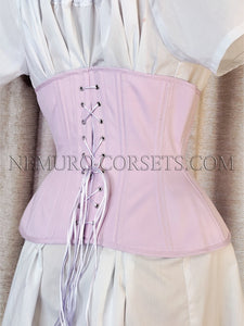 Artemis Pink-lilac underbust corset Size M