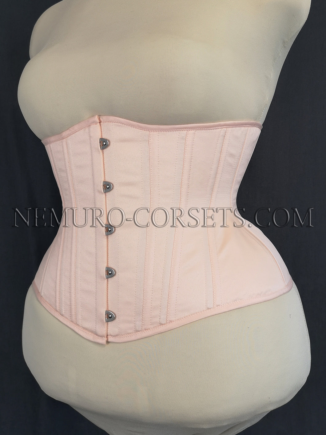 Artemis Peach pe underbust corset Size XL