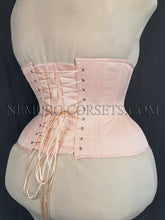 Load image into Gallery viewer, Artemis Peach pe underbust corset Size XL
