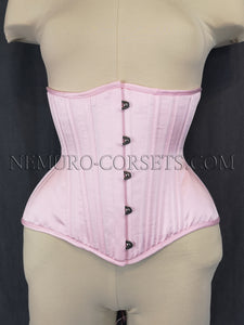 Artemis Pink pe underbust corset Size XS