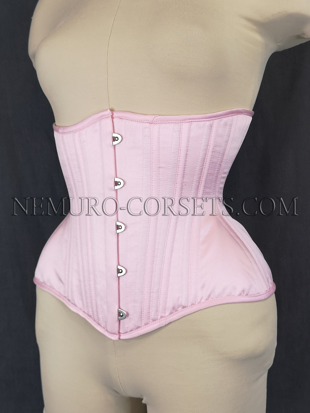 Pink pe underbust corset Size XS - Nemuro-Corsets.com – Nemuro Corsets