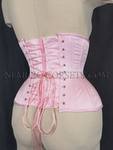 Load image into Gallery viewer, Artemis Pink pe underbust corset Size XS
