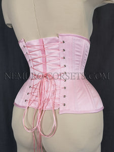 Artemis Pink pe underbust corset Size XS