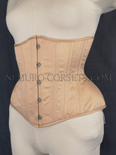 Load image into Gallery viewer, Artemis Beige pe underbust corset Size L
