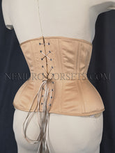 Load image into Gallery viewer, Artemis Beige pe underbust corset Size L
