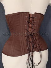 Load image into Gallery viewer, Classic Underbust corset with busk or zipper
