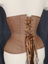 Load image into Gallery viewer, Classic Underbust corset with busk or zipper
