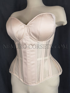 Cupped Mesh Overbust corset