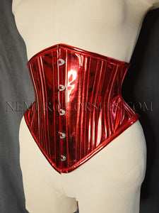 Athene Red PVC corset cincher Size S