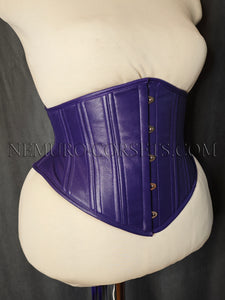 Athene Violet leather corset cincher Size XXL