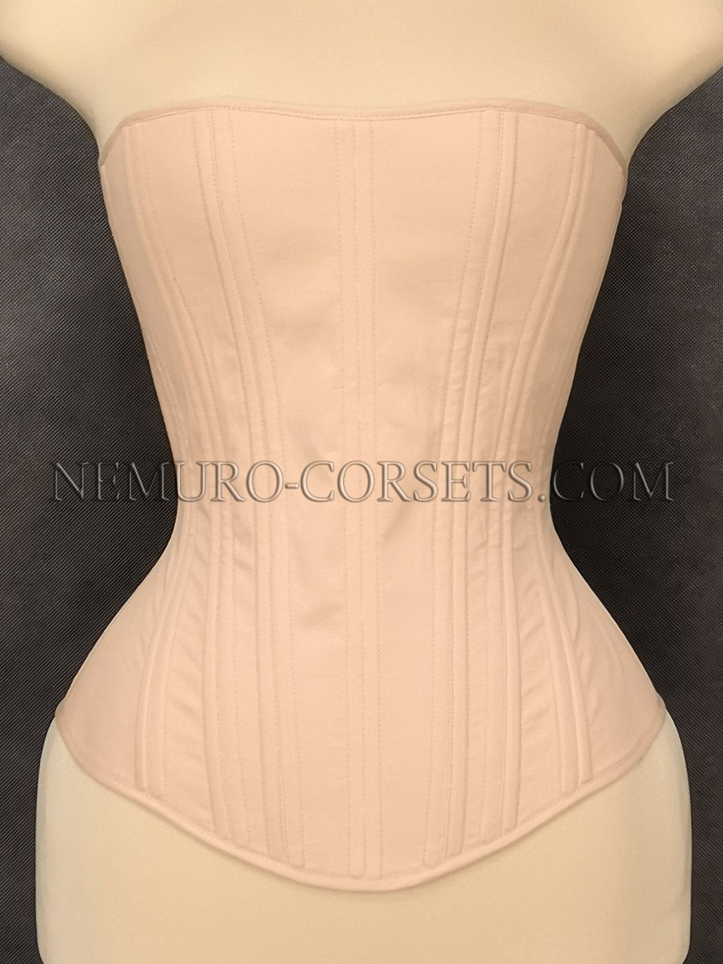 Classic Overbust corset solid front - Custom order Nemuro-Corsets 