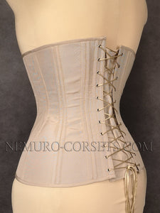 Cupped Overbust corset busk-zipper - Custom order  –  Nemuro Corsets