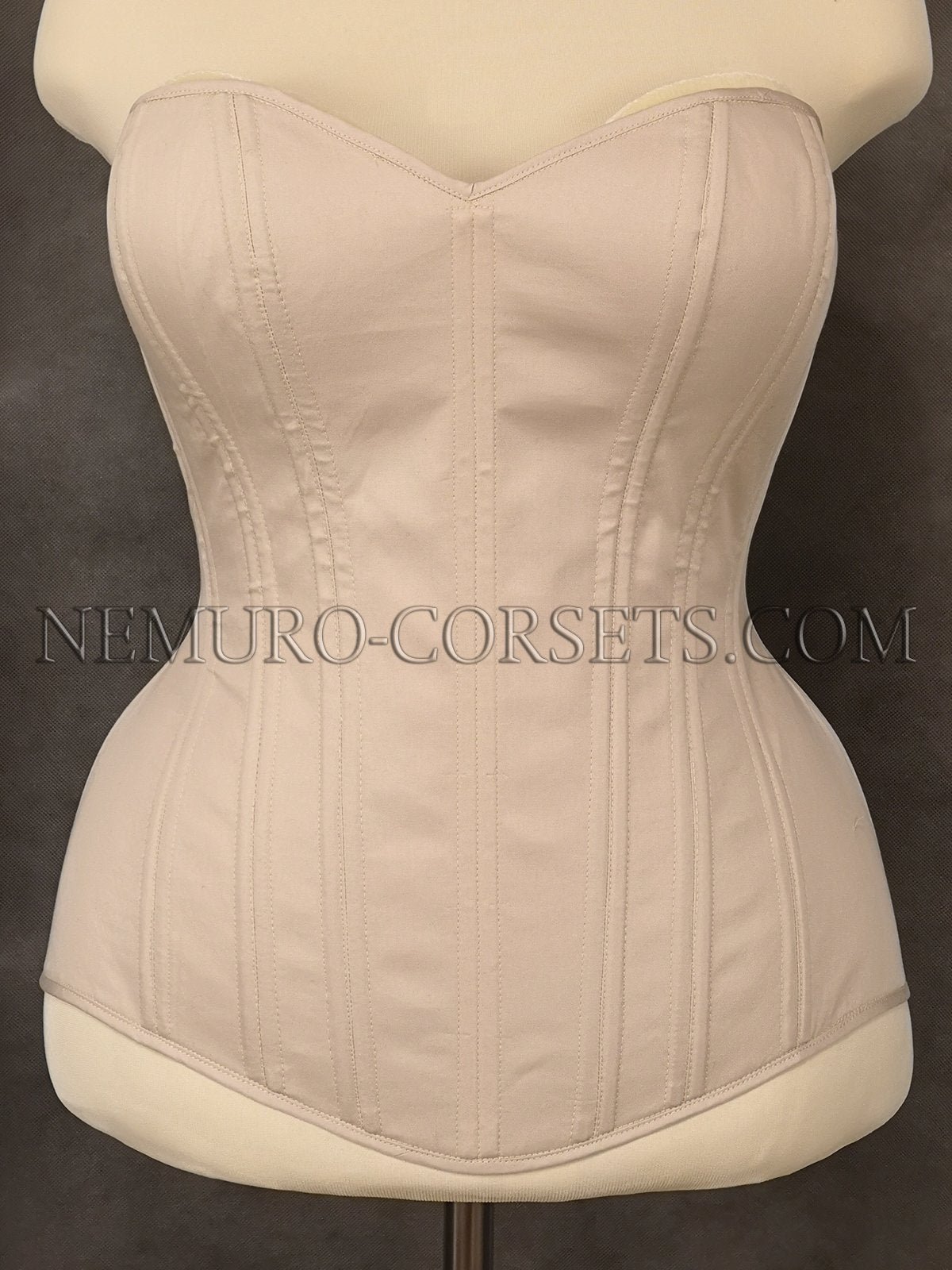 Classic Overbust corset solid front - Custom order Nemuro-Corsets