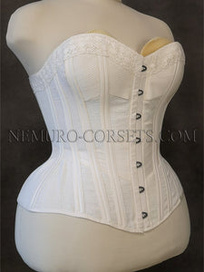 Can a man who is partially cross-dressing wear a woman's corset
