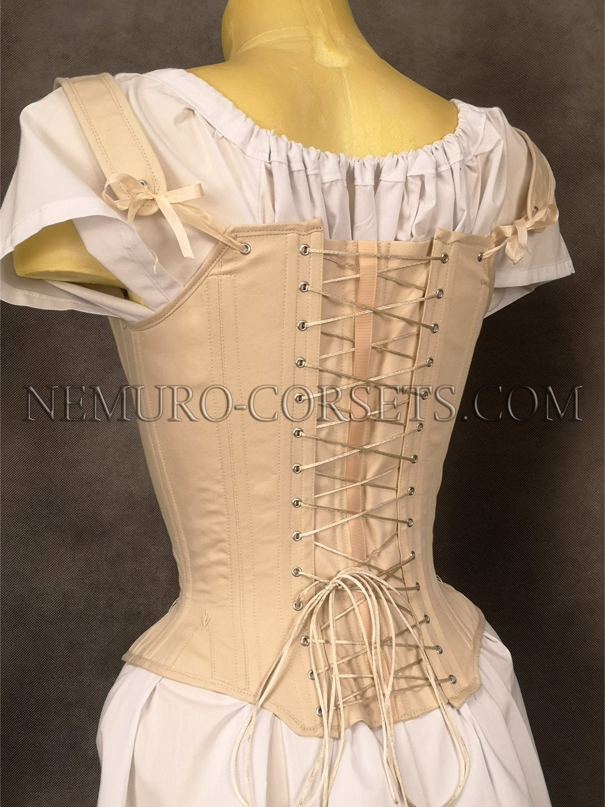 La Perla modern take on an 18th century boned corset top AU 12 Black