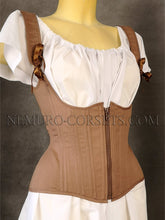 Load image into Gallery viewer, Waistcoat Underbust corset
