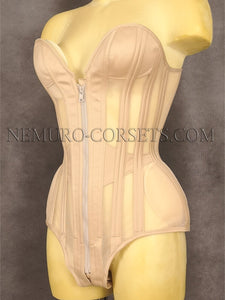Classic overbust Mesh corset - Custom order  – Nemuro  Corsets